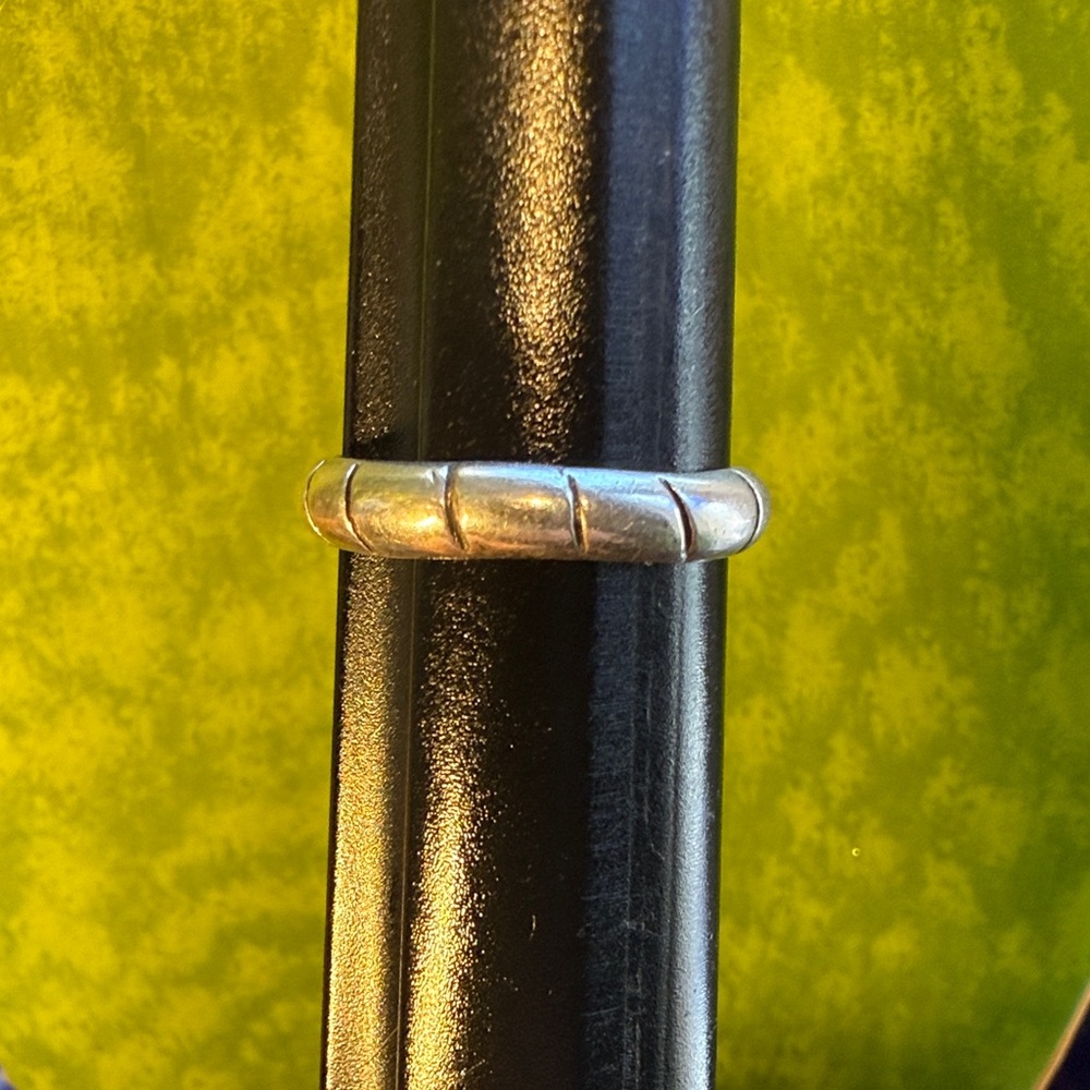 Silver Band Ring